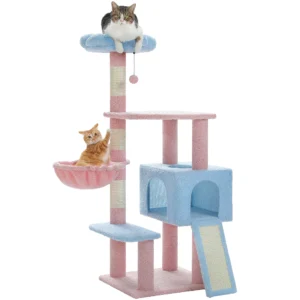 Flower Cat Tree Multi-Level Tower.