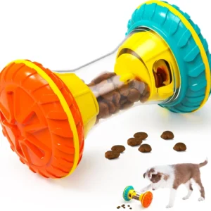 Interactive Dog Feeder And Puzzle Toy.