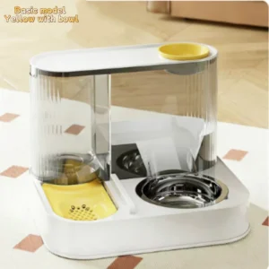 Automatic Feeder/Dispenser With Water Fountain For Pets.