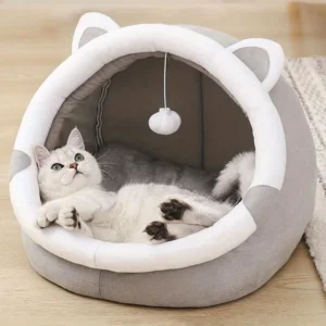 Comfortable Cat House With Removable Pad.