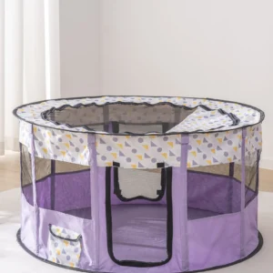 Extra-large Foldable Mesh Ventilated Circular Nest For Pets.